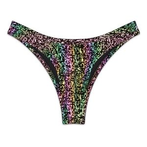 Neoprene Holographic Dot Bottoms - Hoaka Swimwear